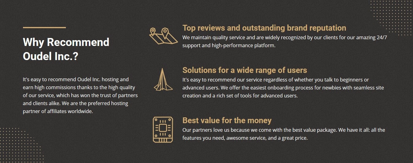 Why Oudel Inc.